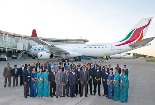 SriLankan Airlines receives first of six new A330-300 on order