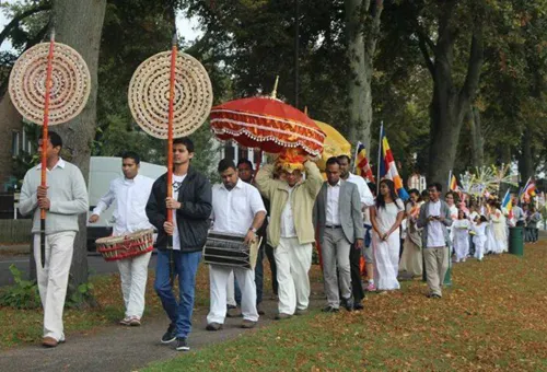 LETCHWORTH VIHARA KATINA CEREMONY - 2014