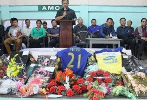 Indian player dies after goal celebration