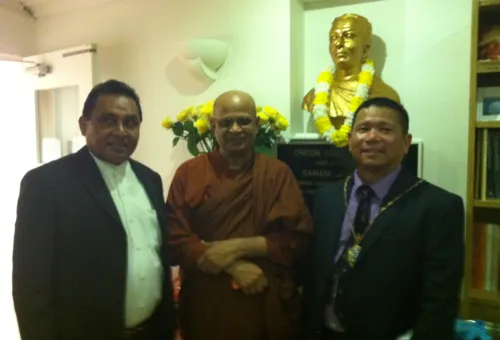 150th birth anniversary of Anagarika Dharmapala, arrival of deputy mayor Bishnu Gurung...