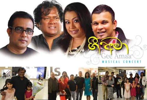  Gee Amaa…Singers and the musicians have arrived for the Most awaited Musical event...