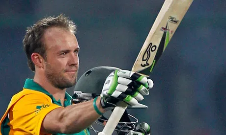 AB de Villiers scores fastest half century & fastest century in ODI cricket history...
