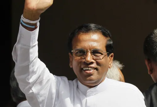 Maithripala Sirisena swearing ceremony - Live Stream
