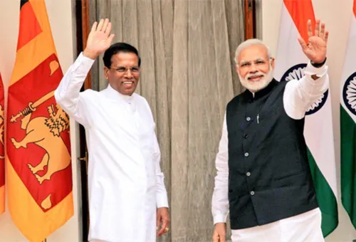 India signs nuclear pact with Sri Lanka, countering China