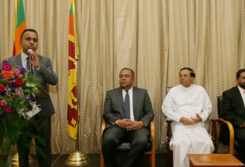 Support Maithri UK Team met with the President Maithripala Sirisena at the Sri Lanka...