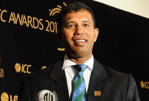 Kumar Dharmasena first to play and umpire in WC final