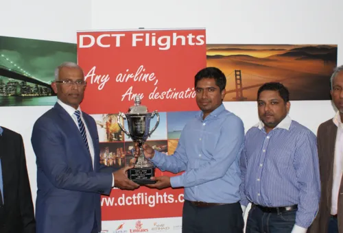 SLFO UK Cricket Trophy Donation