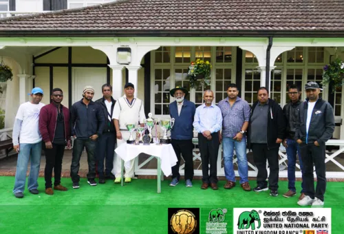 4th Annual Cricket Encounter United National Party Vs Sri Lanka Freedom Party For...