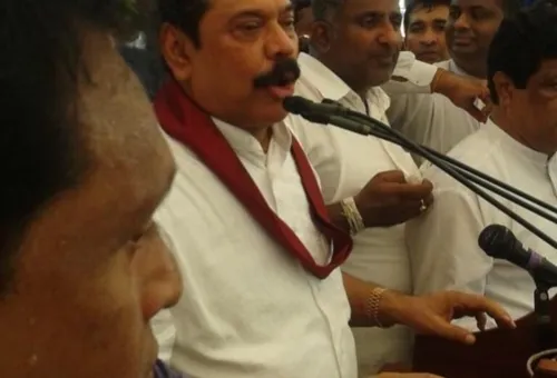 Mahinda Rajapaksa Officially Announces Candidacy For Election, Avoids Naming Party...