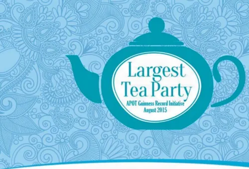 GUINNESS WORLD RECORD ATTEMPT | WORLD'S LARGEST TEA PARTY