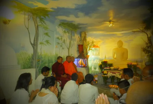 Vas Aradana at Buddhist Community Centre Letchworth