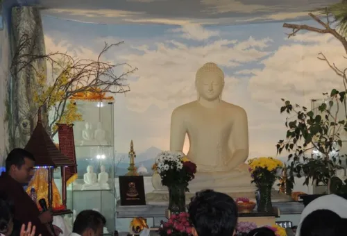 The Meritorious Event of Coloring The Katina Robe at Letchworth Buddhist Temple