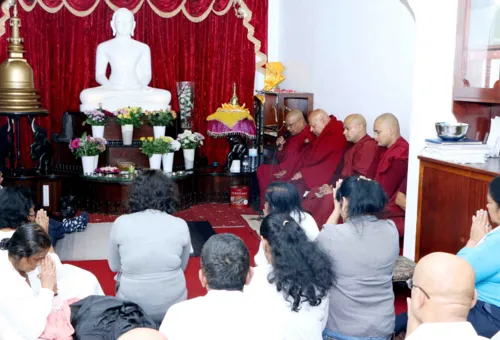 SPECIAL MEMORIAL SERVICE FOR VENERABLE MADULUWEWE SOBHITA NAYAKA THERO AT KINGSBURY...