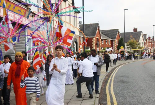 Kathina Celebrations at Sri Sambuddha Buddhist Vihara in Liverpool