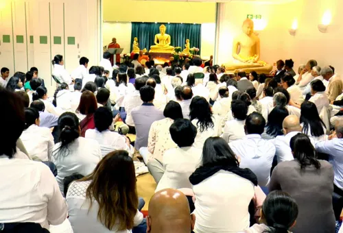 London Buddhist Vihara 2015 Kathina Ceremony