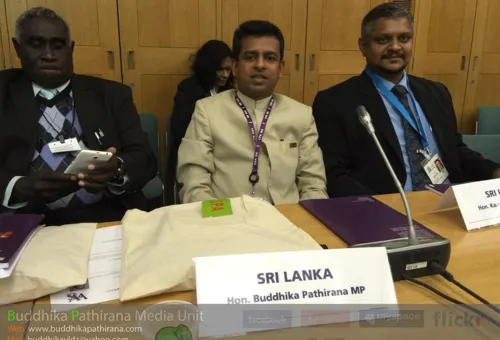 MP Buddhika Pathirana in London for The 64th Westminster Seminar