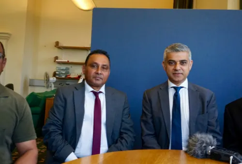 HOUNSLOW JANAHANDA FOUNDATION MEETS NEW MAYOR OF LONDON MR SADIQ KHAN