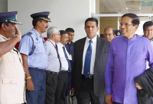 ජනපති සිරිසේන අද සවස ලන්ඩනයට ලඟා...