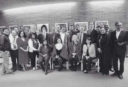 SRILANKA HIGH COMMISSIONER RECEIVES WARM WELCOME BY HOUNSLOW MAYOR AND SEEMA MALHOTHRA...