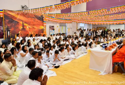 Annual Kathina Celebrations at Heathrow Athula Dassana International Buddhist Vihara...