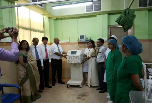 Association of Sri Lankan Lawyers UK donates a CRRT Machine to Anuradhapura Hospital...