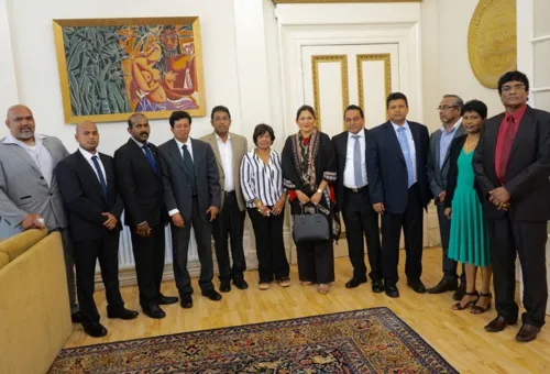 Ministry of Foreing Affairs Deputy Minister Dr. Harsha de Silva , Prime Minister's...