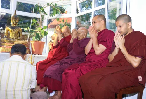 Opening of the new "Dharmashala" at the Kingsbury Temple