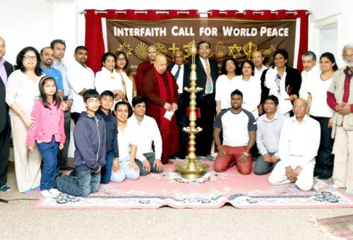 Interfaith Call For World Peace-tsunami Commemoration At Kingsbury Temple