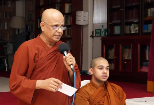 London Buddhsit Vihara Monthly Dhamma Talk