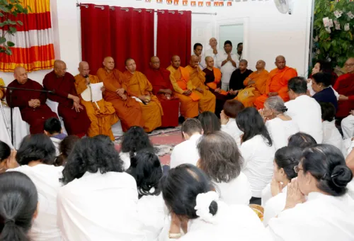 Atavisi Buddha Pujava & Katina Ceremony, Kingsbury Buddhist Temple