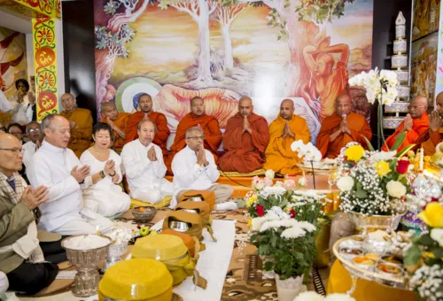 Annual Kathina Pinkama at Paris International Buddhist Centre 2017