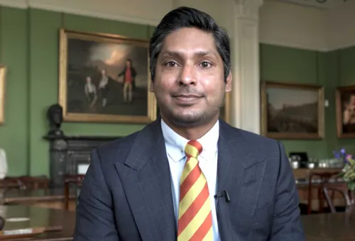 Kumar Sangakkara Takes Office as MCC President