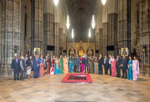Westminster Abbey held the traditional Evensong in honour of Sri Lanka’s 75th Anniversary...