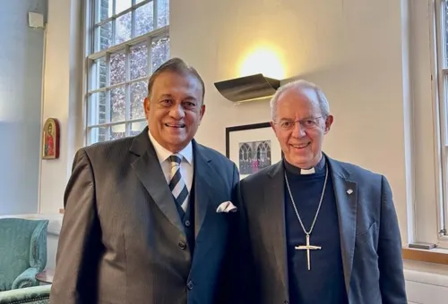 HE Rohitha Bogollagama, High Commissioner of Sri Lanka to the United Kingdom paid...