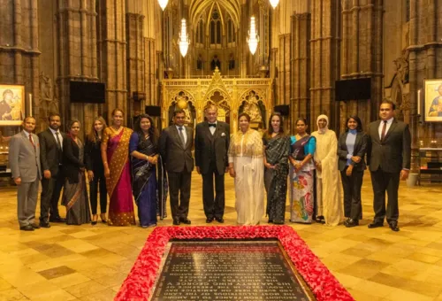 Westminster Abbey Hosts Special Evensong Prayer for Independence Day Celebrations...