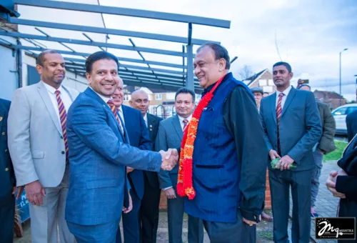 Association of Old Anandians UK Honours High Commissioner Rohitha Bogollagama for...