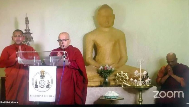 Interfaith Reflections 2020 at London Buddhsit Vihara