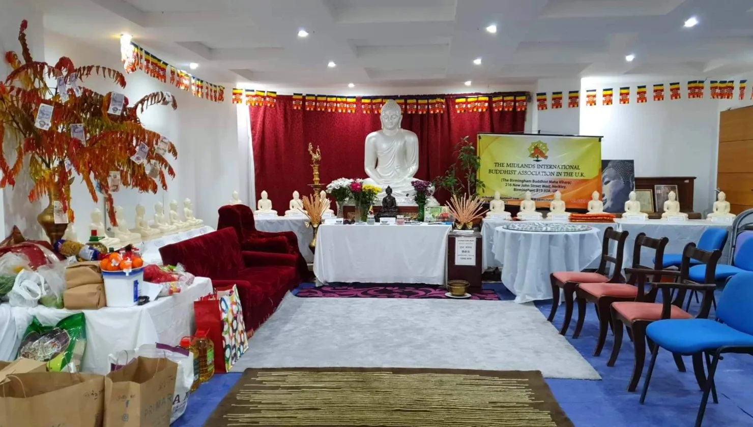 Katina Ceremony at Birmingham Buddhist Maha Vihara 2020