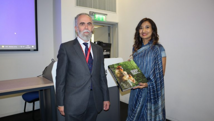 Sri Lanka High Commission Pays an Official Visit to the Natural History Museum in London