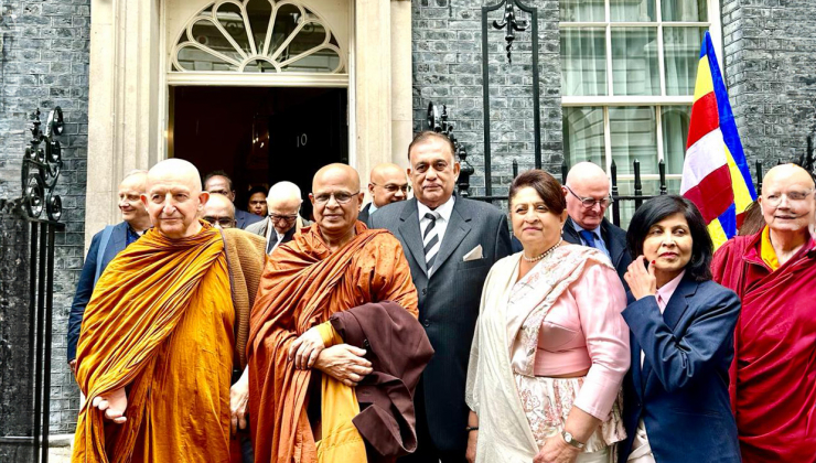 Historic Vesak Celebration at No. 10 Downing Street