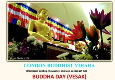 London Buddhist Vihara Vesak (Buddha Day) Programme 2021