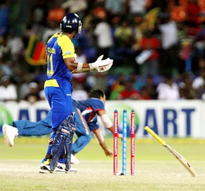 The Most Disappointing dismissal of Kumar sangakkara career 