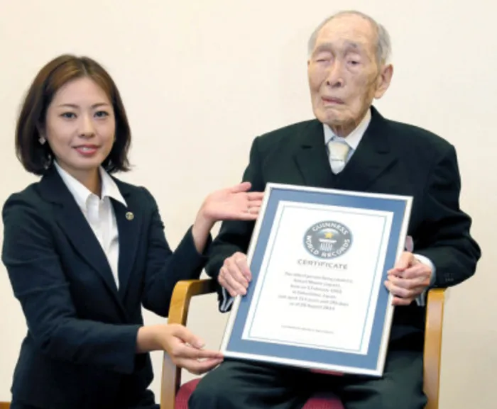 Japanese man 'oldest in the world', aged 111