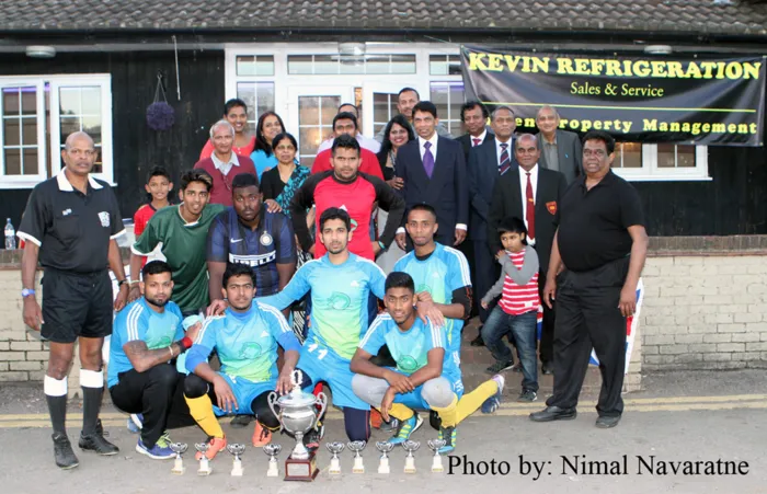 Congratulations to Erukkalampiddy Central College OBA - Winners of SLFA-UK 2014