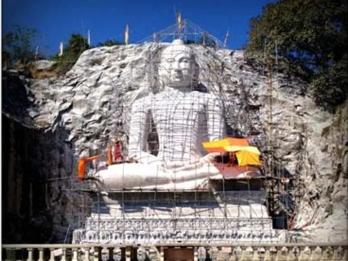 World’s tallest rock-hewn seated Buddha statue to be unveiled tomorrow