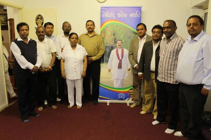 ශ්‍රී ලංකා නිදහස් පක්ෂයේ, ජාතික නිදහස් පෙරමුණේ මහා බ්‍රිතාන්‍ය ශාඛා සහ ජාත්‍යන්තර ශ්‍රී ලංකීය බලමුළුව එක්ව සංවිධානය කල බොඩි පුජාව