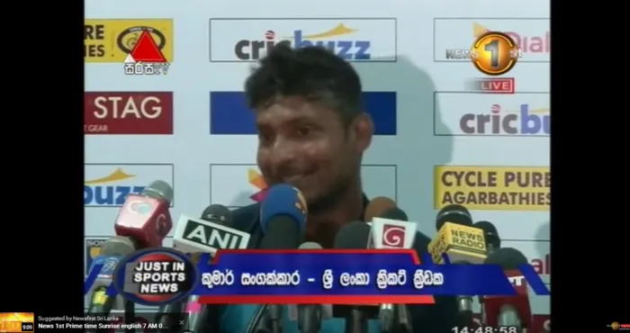 Sangakkara replies to Offer made by President