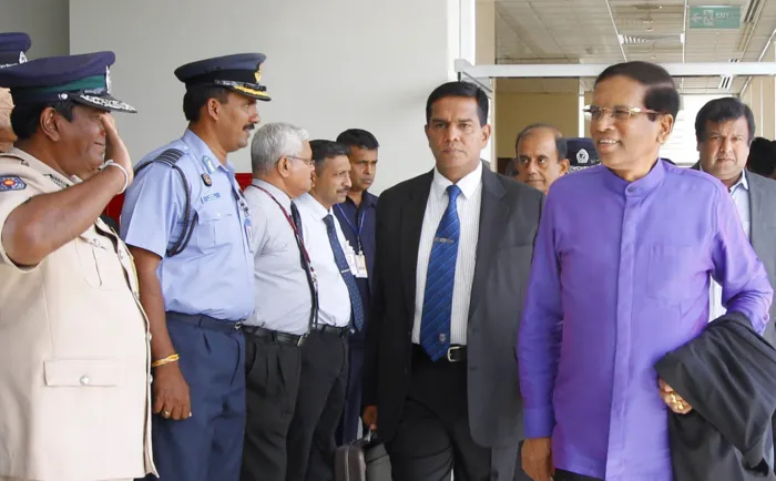 ජනපති සිරිසේන අද සවස ලන්ඩනයට ලඟා වෙයි