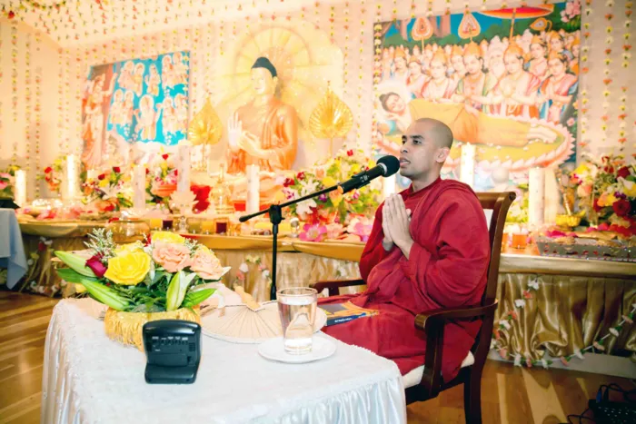 වොෂින්ටන් මහමෙව්නාව භාවනා අසපුවේ වෙසක් උත්සවය