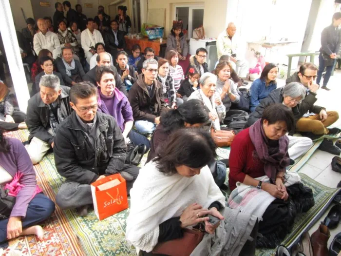 පැරිස් ජේතවන විහාරයේ කඨින පිංකම